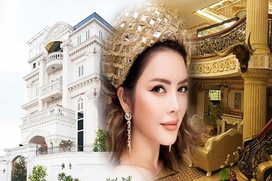 Nhà dát vàng lộng lẫy của Lý Nhã Kỳ và dàn sao Việt giàu 