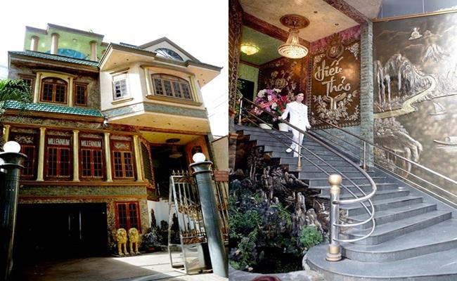 Nhà dát vàng lộng lẫy của Lý Nhã Kỳ và dàn sao Việt giàu nứt đố đổ-15