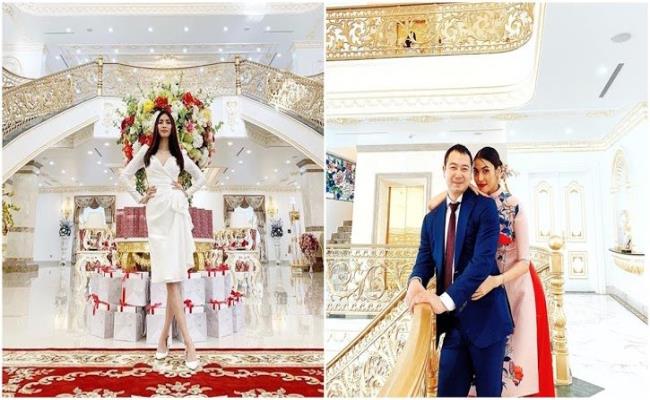 Nhà dát vàng lộng lẫy của Lý Nhã Kỳ và dàn sao Việt giàu nứt đố đổ-23