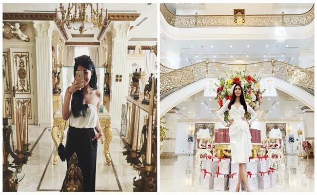 Nhà dát vàng lộng lẫy của Lý Nhã Kỳ và dàn sao Việt giàu nứt đố đổ-24