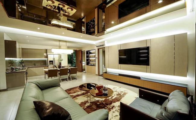 Nhà dát vàng lộng lẫy của Lý Nhã Kỳ và dàn sao Việt giàu nứt đố đổ-27