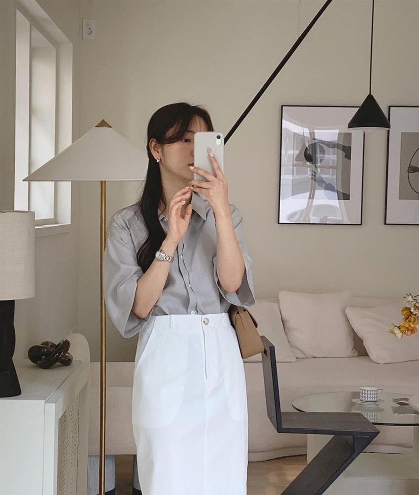Diện áo sơ mi thì để kiểu tóc nào là sang xịn mịn nhất? Gái Hàn sành điệu mách bạn 5 gợi ý chuẩn chỉnh-10