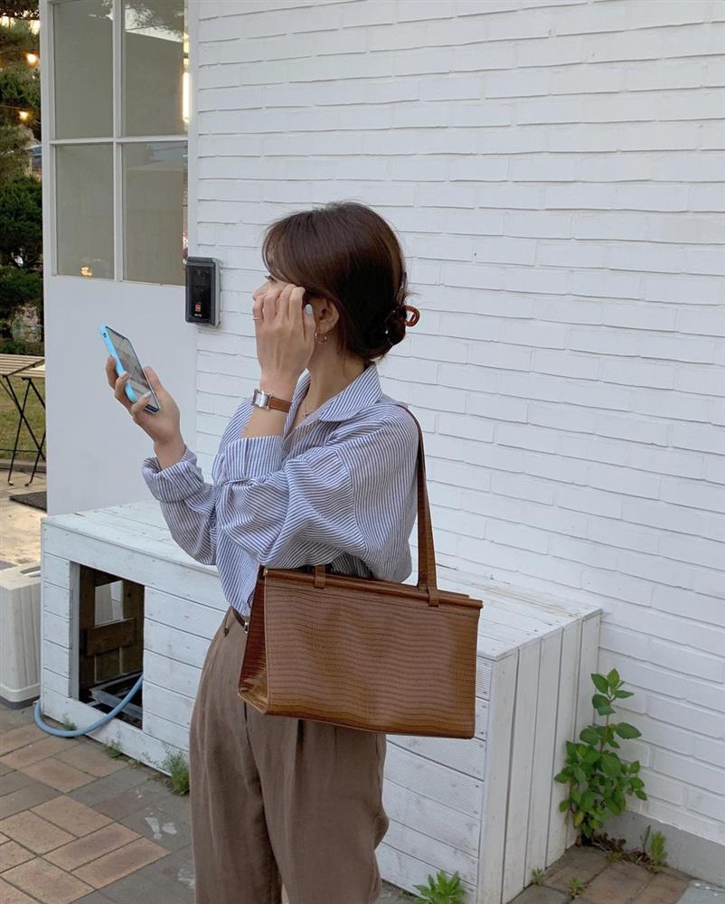 Diện áo sơ mi thì để kiểu tóc nào là sang xịn mịn nhất? Gái Hàn sành điệu mách bạn 5 gợi ý chuẩn chỉnh-14