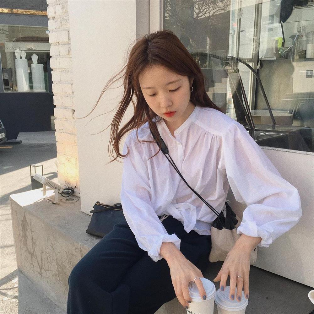 Diện áo sơ mi thì để kiểu tóc nào là sang xịn mịn nhất? Gái Hàn sành điệu mách bạn 5 gợi ý chuẩn chỉnh-15