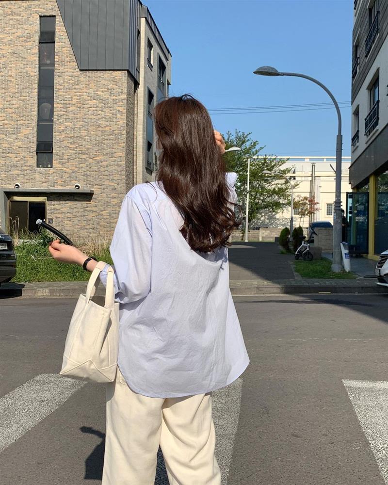 Diện áo sơ mi thì để kiểu tóc nào là sang xịn mịn nhất? Gái Hàn sành điệu mách bạn 5 gợi ý chuẩn chỉnh-17