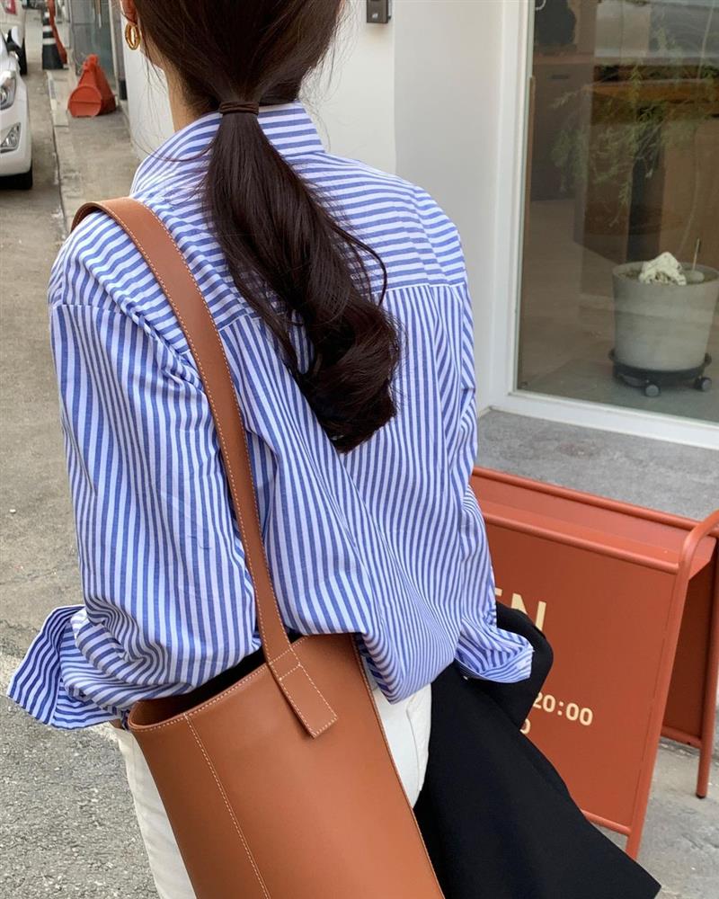 Diện áo sơ mi thì để kiểu tóc nào là sang xịn mịn nhất? Gái Hàn sành điệu mách bạn 5 gợi ý chuẩn chỉnh-6