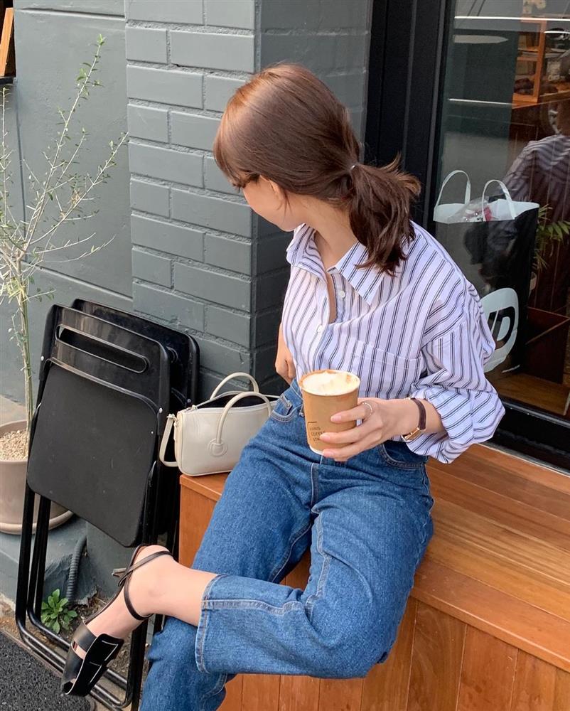 Diện áo sơ mi thì để kiểu tóc nào là sang xịn mịn nhất? Gái Hàn sành điệu mách bạn 5 gợi ý chuẩn chỉnh-7