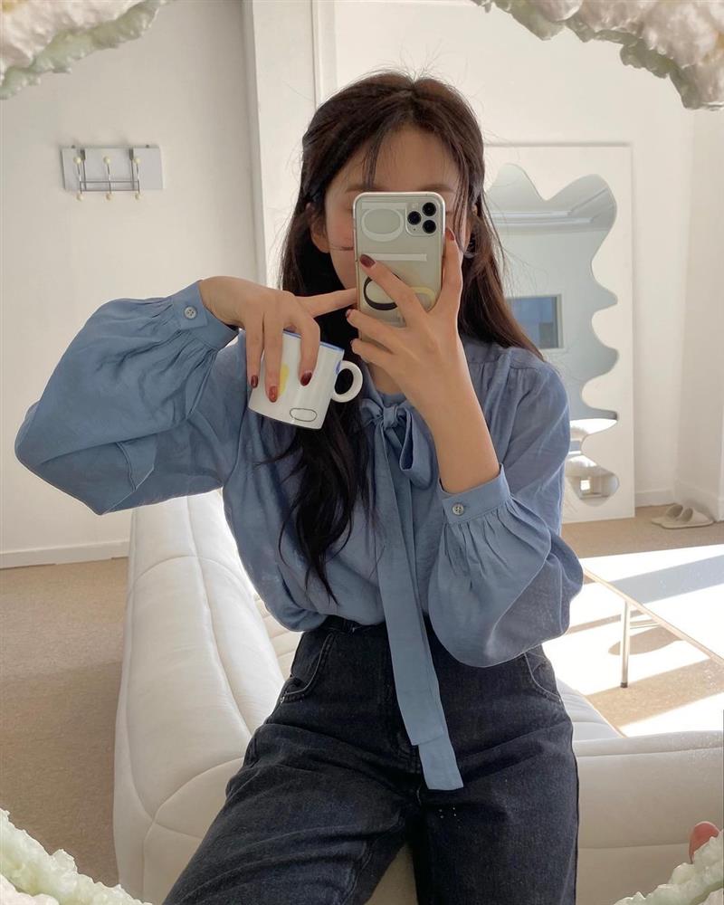 Diện áo sơ mi thì để kiểu tóc nào là sang xịn mịn nhất? Gái Hàn sành điệu mách bạn 5 gợi ý chuẩn chỉnh-9