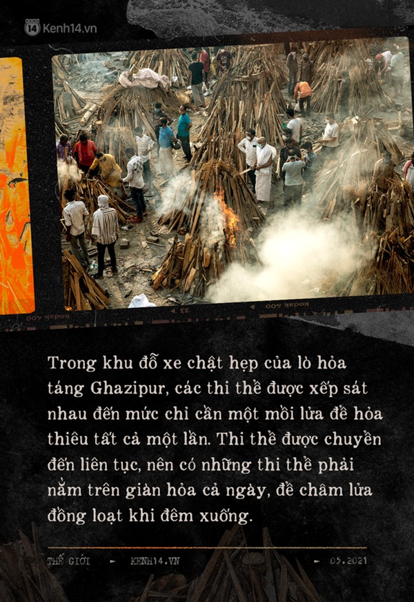 Một ngày tại lò hỏa táng giữa địa ngục Covid Ấn Độ: Khi cái chết là sự thật duy nhất trong các lò hỏa thiêu đang đỏ lửa ngày đêm-4