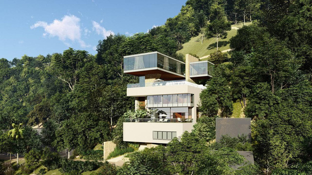 Bà xã Chi Bảo khoe được chồng tặng biệt thự view biển siêu đồ sộ, phản ứng lầy lội khiến dân tình phải bật cười-1