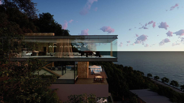 Bà xã Chi Bảo khoe được chồng tặng biệt thự view biển siêu đồ sộ, phản ứng lầy lội khiến dân tình phải bật cười-3