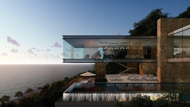 Bà xã Chi Bảo khoe được chồng tặng biệt thự view biển siêu đồ sộ, phản ứng lầy lội khiến dân tình phải bật cười-4