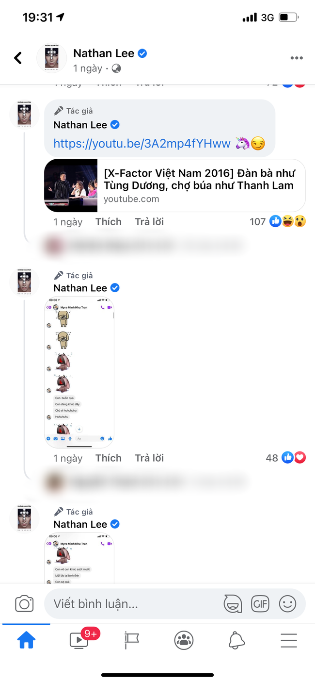 Nathan Lee tự đăng link YouTube mắng Thanh Lam chợ búa, miệt thị tính cách Tùng Dương-3