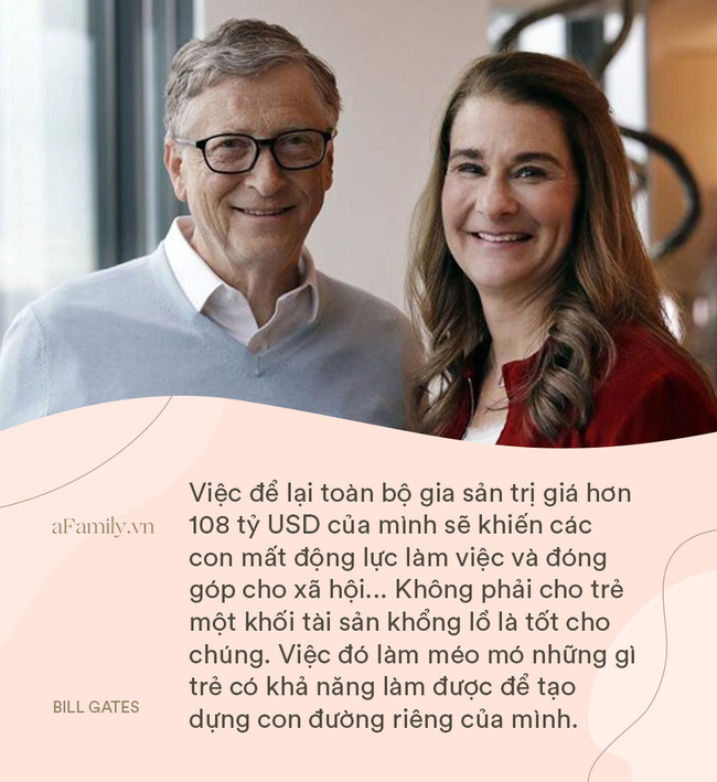 Bill Gates và vợ cung đàn vỡ đôi, nhìn lại 8 nguyên tắc dạy con siêu hay ho của cặp đôi một thời, ai cũng ngưỡng mộ-2