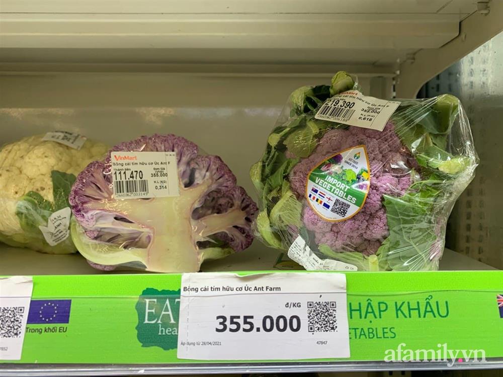 Xách làn đi siêu thị, bà nội trợ hơi choáng vì cái súp lơ với bắp cải có giá lên đến 300k-5