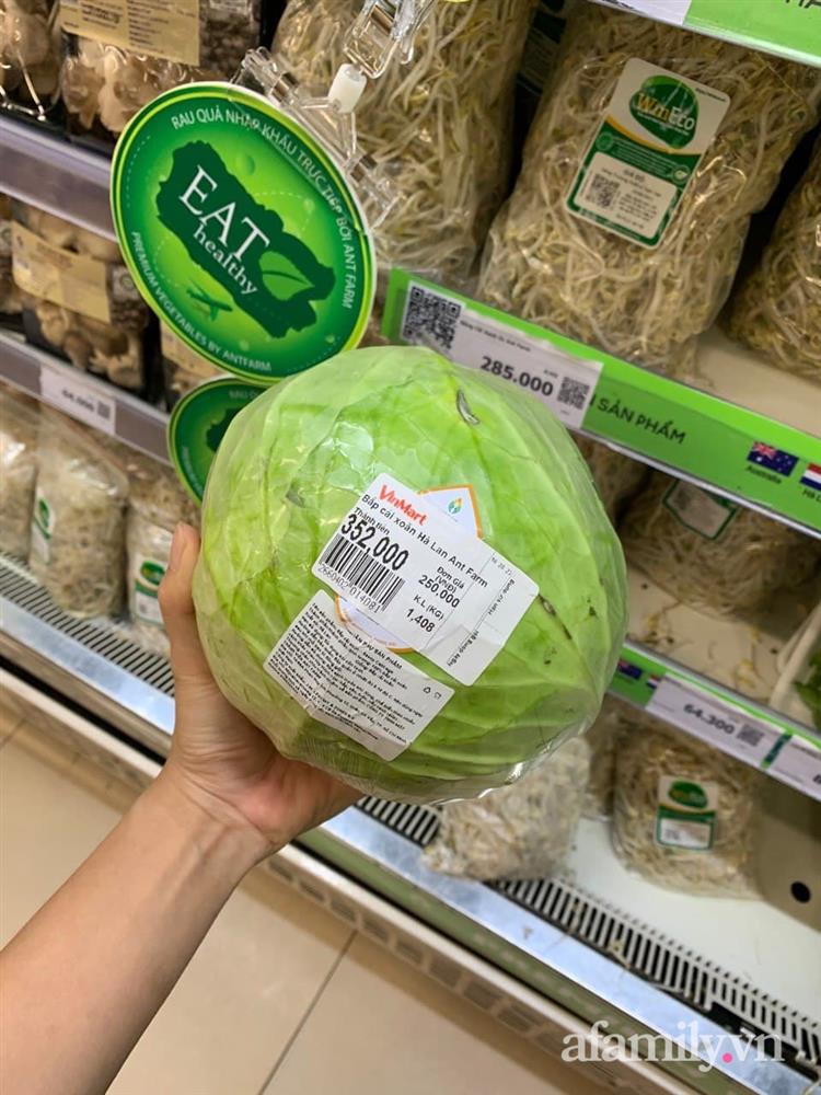 Xách làn đi siêu thị, bà nội trợ hơi choáng vì cái súp lơ với bắp cải có giá lên đến 300k-7