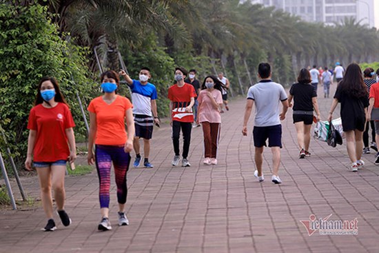 Hà Nội yêu cầu người dân tạm dừng tập thể dục tại nơi công cộng