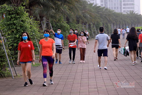 Hà Nội yêu cầu người dân tạm dừng tập thể dục tại nơi công cộng-1