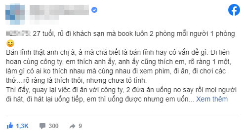Cô gái ấm ức vì đưa nhau vào nhà nghỉ mà bạn trai book 2 phòng, hỏi ý kiến cư dân mạng càng thêm ngượng bởi lý do này-1