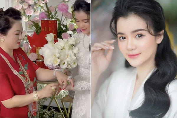 Con dâu sinh năm 96 của nữ đại gia Phương Hằng được mẹ chồng nhận xét thế nào về nhan sắc?-6