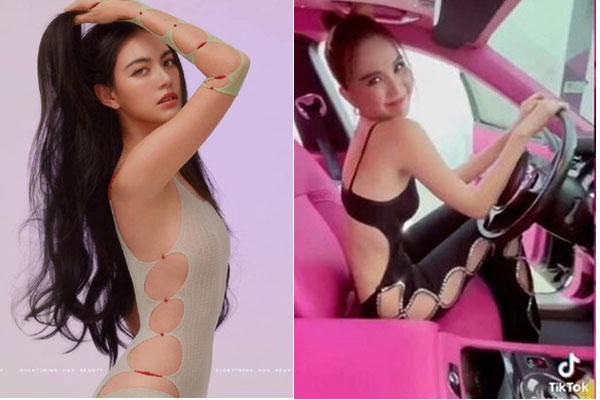 Vừa diện quần jeans 140 triệu, Ngọc Trinh đã vội quay xe với kiểu quần độc dị, soi giá lại rẻ giật mình-15