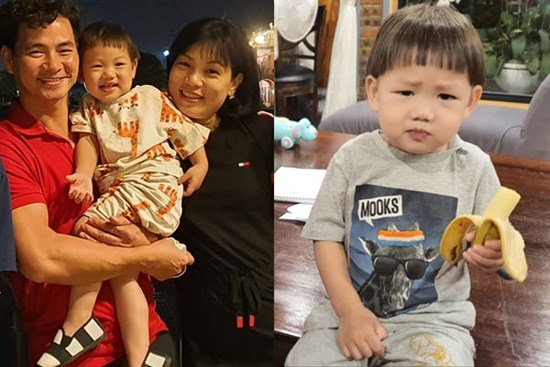 Dù cưng chiều cậu út, Xuân Bắc vẫn là ông bố rất nghiêm khắc, một chi tiết nhỏ cũng nói lên cách dạy con của danh hài