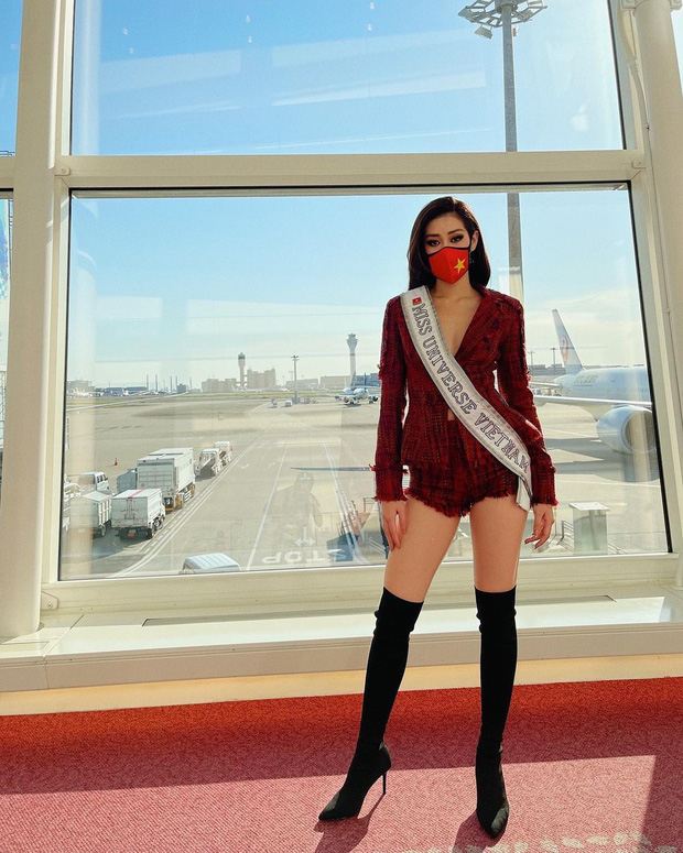 Netizen xỉu ngang với số outfit của Khánh Vân: 5 ngày mặc 8 set đẹp đỉnh, định san phẳng Miss Universe luôn hay gì?-3