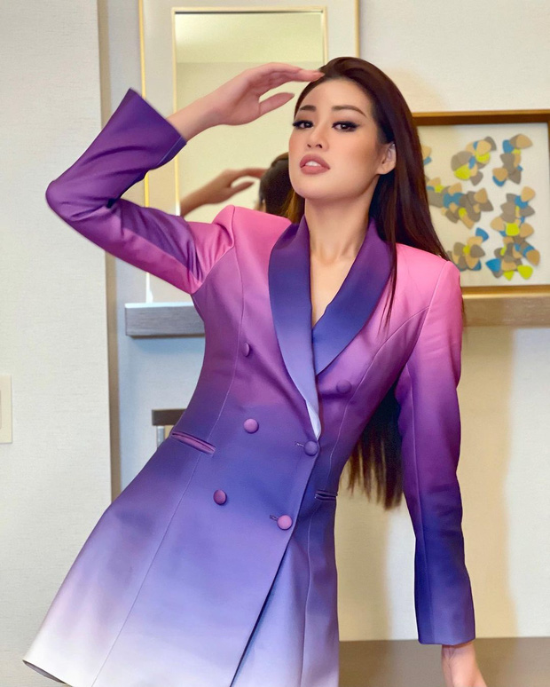 Netizen xỉu ngang với số outfit của Khánh Vân: 5 ngày mặc 8 set đẹp đỉnh, định san phẳng Miss Universe luôn hay gì?-8
