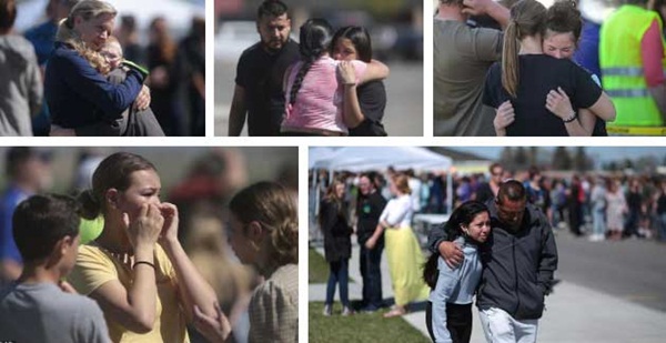 Chấn động: Nữ sinh lớp 6 xả súng ở trường học Mỹ khiến 3 người bị thương, học sinh và phụ huynh hoảng loạn tột độ-3