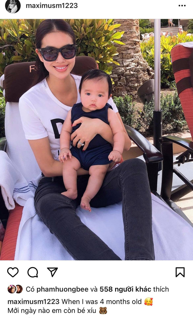 Phạm Hương tung ảnh quý tử lúc 4 tháng tuổi, H’Hen Niê và bạn gái Phillip Nguyễn nhanh như chớp bình luận điều này!-1