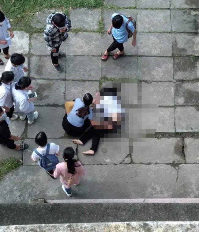 Thực hư thông tin nữ sinh nhảy từ tầng 3 trường học tự tử vì bị cô giáo bắt tài liệu khi thi-1