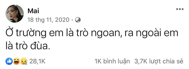 Loạt status đưa Mai Âm Nhạc lên tầm danh hài mạng, dân tình đổ xô xin vía mặn mòi-11