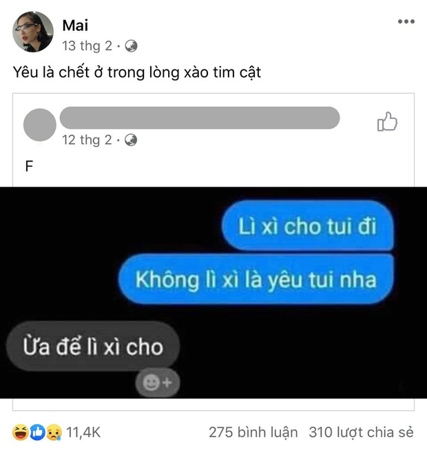 Loạt status đưa Mai Âm Nhạc lên tầm danh hài mạng, dân tình đổ xô xin vía mặn mòi-6