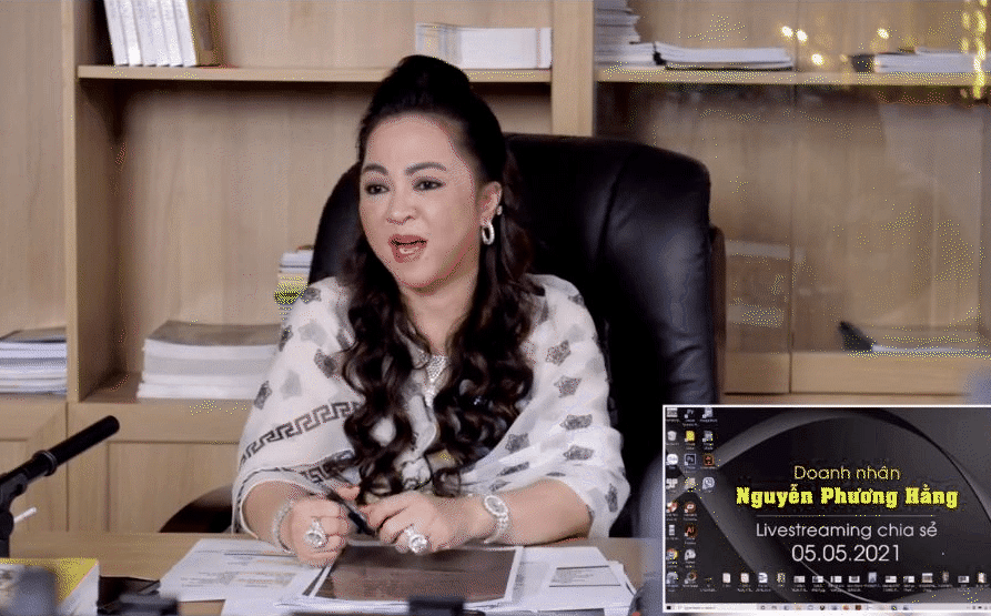 Bà Nguyễn Phương Hằng, vợ đại gia Dũng lò vôi tiết lộ ý đồ thường xuyên livestream và nói ra rả ra rả-1