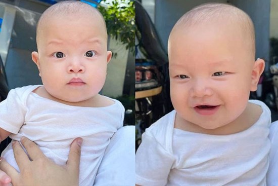 Biểu cảm thay đổi “nhanh như chớp” của Leon nhà Hồ Ngọc Hà khiến mọi người không thể rời mắt
