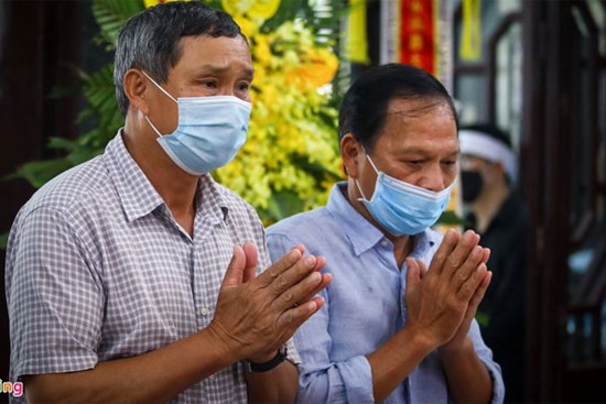 Thành Lương, Như Thành đến tiễn biệt HLV Lê Thụy Hải