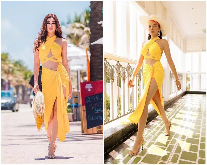 Khánh Vân cân đẹp dàn hậu từ Kỳ Duyên đến HHen Niê khi đụng hàng-6