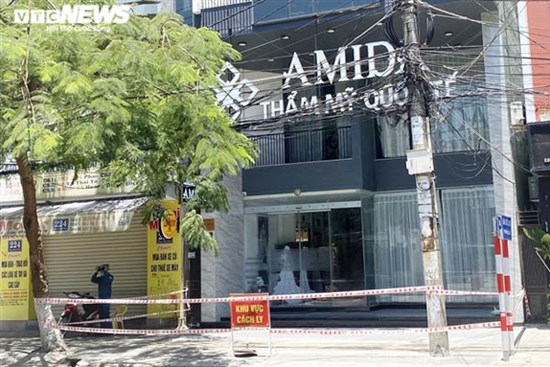 Đà Nẵng thêm 6 trường hợp dương tính SARS-CoV-2, có 4 nhân viên Thẩm Mỹ Amida