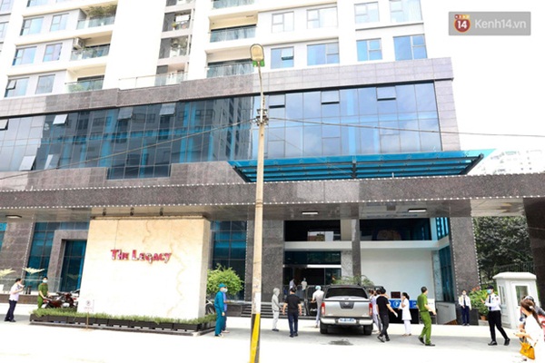 Hà Nội: Lập rào chắn, cách ly y tế tạm thời chung cư The Legacy sau ca dương tính với SARS-CoV-2-3