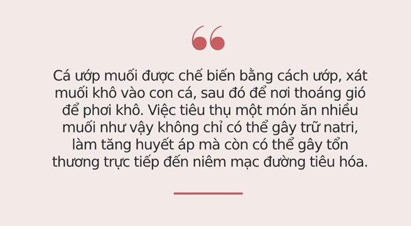 Món cá này rất ngon nhưng lại có nguy cơ gây ung thư cao bậc nhất, được WHO xếp vào danh sách đen từ lâu-1
