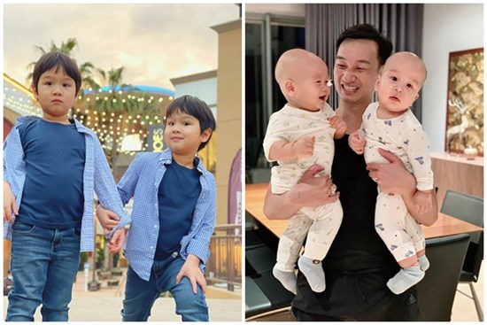 3 cặp song sinh rich kid đáng yêu nhất của các gia đình Việt, toàn