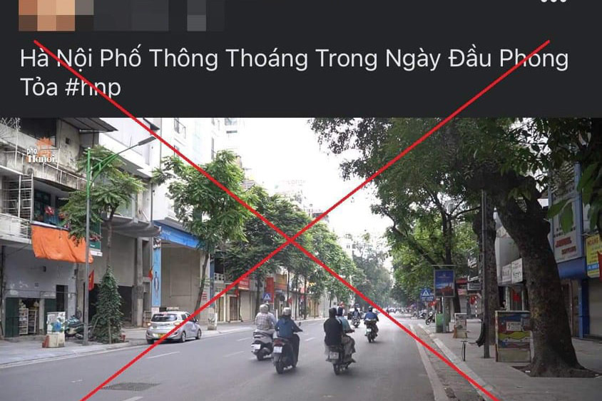 Tung tin sai sự thật về phong toả Hà Nội, một Youtuber bị xử phạt hơn 12 triệu-1