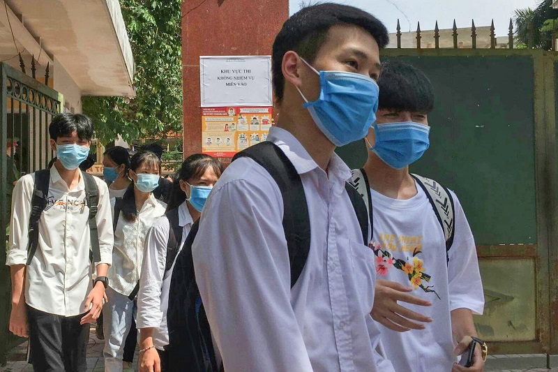 Học sinh dương tính với Covid- 19 được xét đặc cách tốt nghiệp-1
