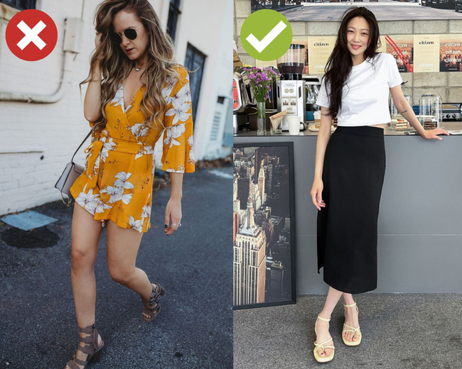 4 kiểu giày dép cứ mix với váy là hỏng cả set đồ, vóc dáng bị dìm cực thảm-1