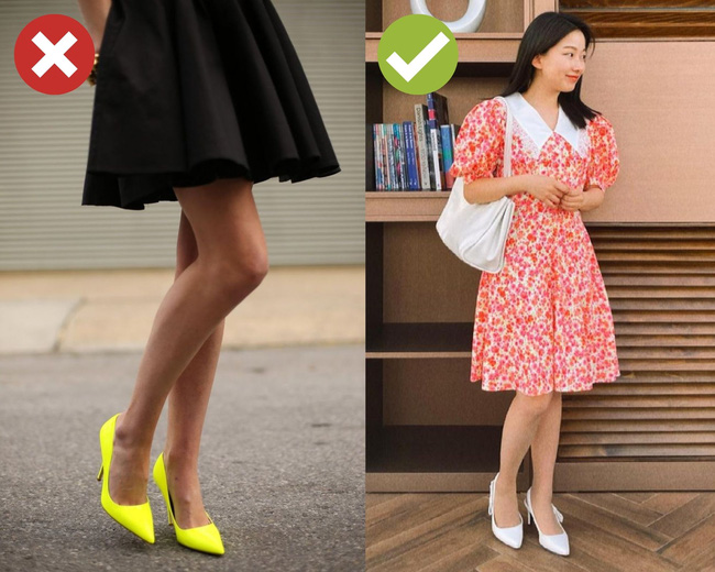 4 kiểu giày dép cứ mix với váy là hỏng cả set đồ, vóc dáng bị dìm cực thảm-3