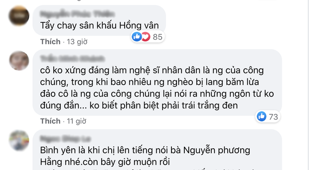 Mỉa mai bà Phương Hằng làm giàu bất chính, NSND Hồng Vân bị chính chủ livestream nói gay gắt, netizen ùa vào tấn công-3