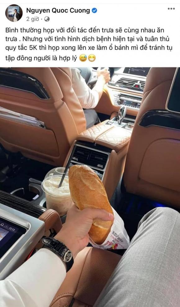 Đại gia phố núi như Cường Đô la cũng phải ngồi xế bạc tỷ ăn ổ bánh mì 10 ngàn đồng vì lí do này-2