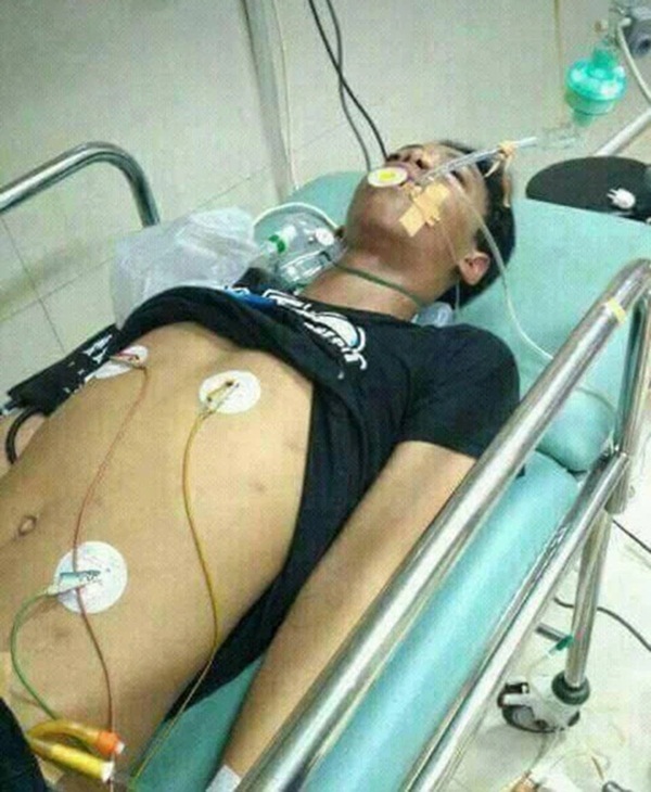 Hào hứng chụp ảnh cùng bé Na, thiếu niên không để ý đến chi tiết chết người để rồi hứng trọn hậu quả trong bức ảnh tiếp theo đăng lên MXH-3