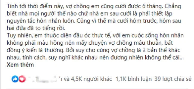 Vừa mới cưới, chồng đã tuyên bố việc nhà là của vợ, chỉ 1 cuộc điện thoại sau đó, cô khiến anh chao đảo tinh thần-1