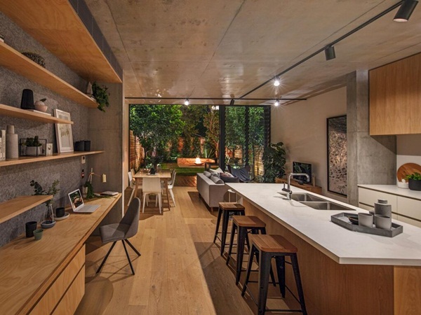 Ngôi nhà nhỏ với khu vườn ở sân sau mang đến bầu không khí hòa mình với thiên nhiên, thuận tiện vui chơi thả ga dịp cuối tuần-10